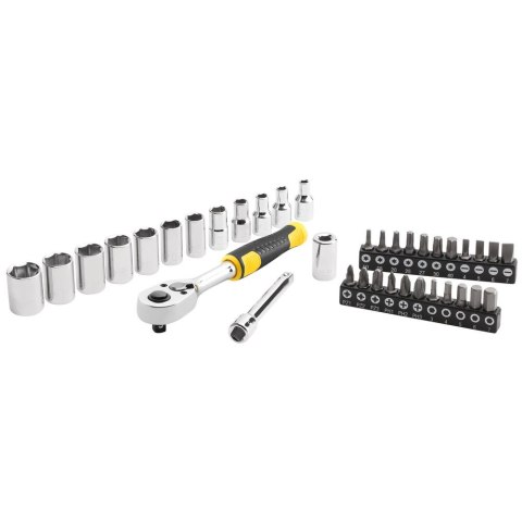 STANLEY ZESTAW NASADEK 1/4'' 37 SZT. KOMPAKTOWY STANLEY ZESTAW NASADEK 1/4'' 37 SZT. KOMPAKTOWY