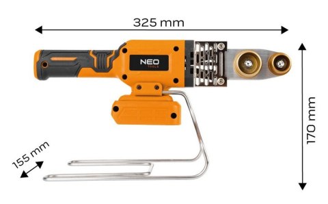 NEO ZGRZEWARKA DO RUR ENERGY+ 18V BEZ AKUMULATORA NEO ZGRZEWARKA DO RUR ENERGY+ 18V BEZ AKUMULATORA
