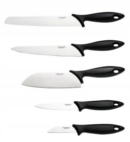 FISKARS ESSENTIAL ZESTAW 5 NOŻY W BLOKU