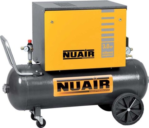 NUAIR KOMPRESOR OLEJOWY WYCISZONY 100L 10BAR 69DB 3KM NUAIR KOMPRESOR OLEJOWY WYCISZONY 100L 10BAR 69DB 3KM