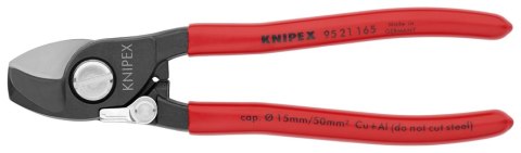 KNIPEX NOŻYCE DO KABLI ZE SPRĘŻYNĄ ROZWIERAJĄCĄ 165MM KNIPEX NOŻYCE DO KABLI ZE SPRĘŻYNĄ ROZWIERAJĄCĄ 165MM