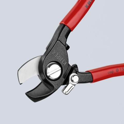 KNIPEX NOŻYCE DO KABLI ZE SPRĘŻYNĄ ROZWIERAJĄCĄ 165MM KNIPEX NOŻYCE DO KABLI ZE SPRĘŻYNĄ ROZWIERAJĄCĄ 165MM