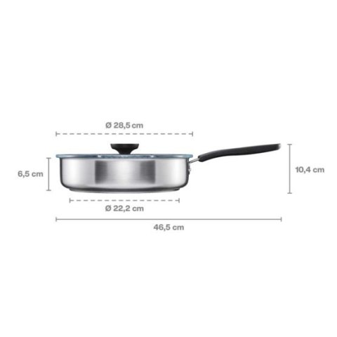 FISKARS PATELNIA SZEFA KUCHNI Z POKRYWKĄ FUNCTIONAL FORM 26CM FISKARS PATELNIA SZEFA KUCHNI Z POKRYWKĄ FUNCTIONAL FORM 26CM