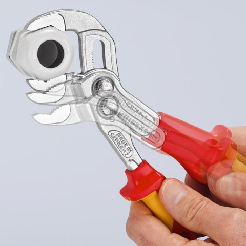 KNIPEX SZCZYPCE DO RUR COBRA 250MM IZOLOWANE KNIPEX SZCZYPCE DO RUR COBRA 250MM IZOLOWANE