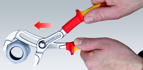 KNIPEX SZCZYPCE DO RUR COBRA 250MM IZOLOWANE KNIPEX SZCZYPCE DO RUR COBRA 250MM IZOLOWANE