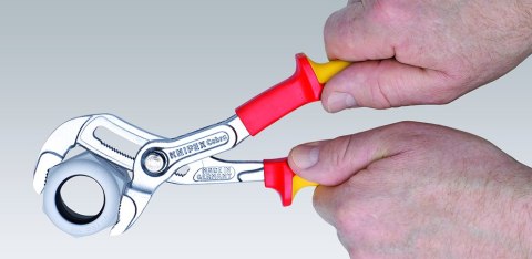 KNIPEX SZCZYPCE DO RUR COBRA 250MM IZOLOWANE KNIPEX SZCZYPCE DO RUR COBRA 250MM IZOLOWANE