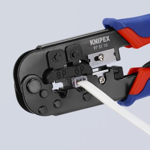 KNIPEX SZCZYPCE DO ZAGNIATANIA WTYKÓW TELEFONICZNYCH TYPU WESTERN KNIPEX SZCZYPCE DO ZAGNIATANIA WTYKÓW TELEFONICZNYCH TYPU WESTERN