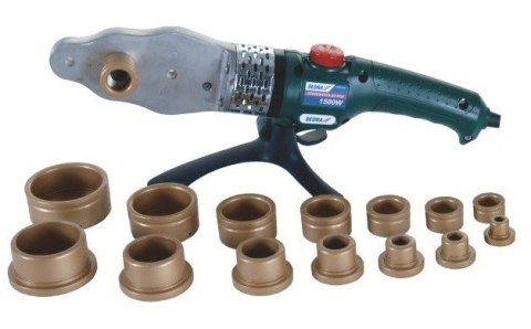 DEDRA ZGRZEWARKA DO RUR 1500W AKCESORIA WALIZKA DEDRA ZGRZEWARKA DO RUR 1500W AKCESORIA WALIZKA