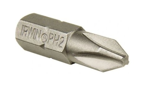 IRWIN GROT, BIT, KOŃCÓWKA TYPU PHILLIPS 1/4' 25MM 10 SZT. PH1 IRWIN GROT, BIT, KOŃCÓWKA TYPU PHILLIPS 1/4' 25MM 10 SZT. PH1
