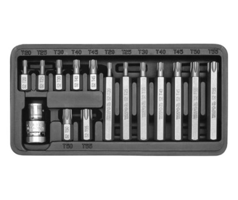 YATO KOMPLET KLUCZY SPECJALNYCH 15CZ TORX YATO KOMPLET KLUCZY SPECJALNYCH 15CZ TORX