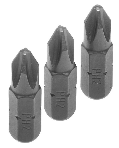 STANLEY KOŃCÓWKA, BIT UCHWYT 6-KĄT 1/4 3 SZTUKI PH2/25MM STANLEY KOŃCÓWKA, BIT UCHWYT 6-KĄT 1/4 3 SZTUKI PH2/25MM