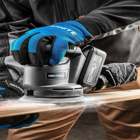 GRAPHITE SZLIFIERKA MIMOŚRODOWA ENERGY+ 18V LI STOPA 125 MM BEZ AKU. GRAPHITE SZLIFIERKA MIMOŚRODOWA ENERGY+ 18V LI STOPA 125 MM BEZ AKU.