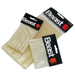 BEAST Klej do pistoletu na gorąco wkłady klejowe bezbarwny 12szt 8mm x 50mm