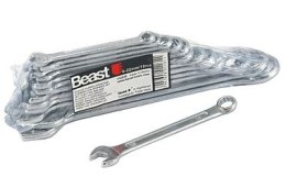 BEAST KLUCZE PŁASKO-OCZKOWE 10-17 mm WS 6 sztuk