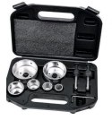 BEAST OTWORNICE DO BETONU I GLAZRY 22-73mm ZESTAW 9szt