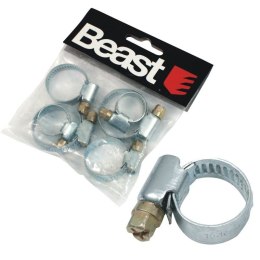 BEAST Opaski ślimakowe zaciskowe do węży 6 sztuk 10-16mm , 16-25mm, 20-32mm