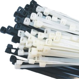BEAST Opaski zaciskowe kablowe nylon białe 190x4,7 mm 50 sztuk