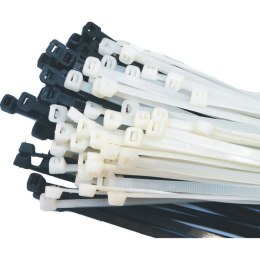 BEAST Opaski zaciskowe kablowe nylon białe 530x7.6 mm 20 sztuk