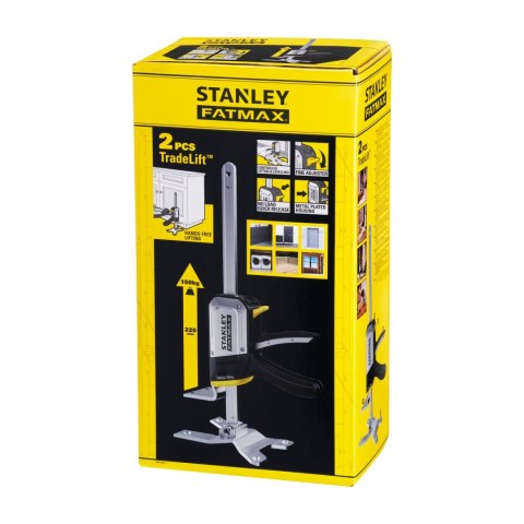 STANLEY PODNOŚNIK TRADELIFT 150KG 2SZT. STANLEY PODNOŚNIK TRADELIFT 150KG 2SZT.