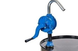 BEAST Pompa ręczna do ropy paliwa oleju nafty glikolu beczki na korbę ALU 30l/min