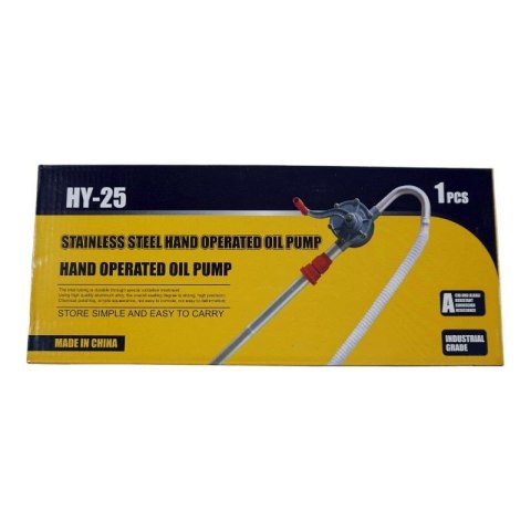 BEAST Pompa ręczna do ropy paliwa oleju nafty glikolu beczki na korbę ALU 30l/min BEAST Pompa ręczna do ropy paliwa oleju nafty glikolu beczki na korbę ALU 30l/min
