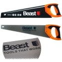BEAST Piła płatnica hartowana 450MM CROSS-CUT 7TPI 1.05MM do drewna