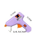 BEAST Pistolet do kleju na gorąco wyłącznik 10W 8mm niebieski
