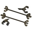 BEAST Ściągacz do sprężyn samochodowych 380mm HEAVY DUTY 2 szt