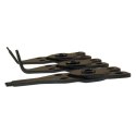 BEAST Szczypce do pierścieni Segera zacisków zestaw 160mm 4 koncówki zagięte proste