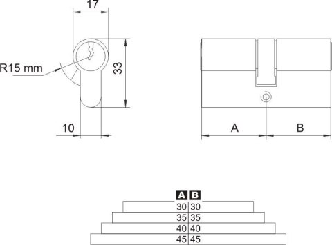 LOB WKŁADKA SYMETRYCZNA MOSIĘŻNA 35/35 LOB WKŁADKA SYMETRYCZNA MOSIĘŻNA 35/35