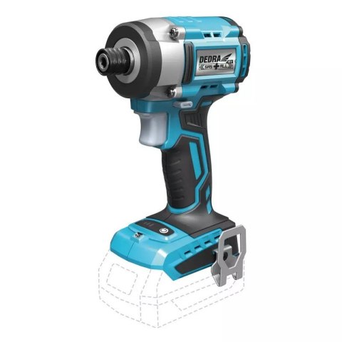 DEDRA ZAKRĘTARKA BEZSZCZOTKOWA 18V 220NM 0*AH SAS+ DEDRA ZAKRĘTARKA BEZSZCZOTKOWA 18V 220NM 0*AH SAS+