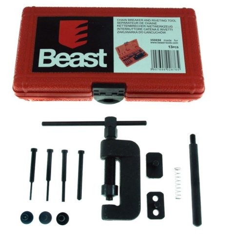 BEAST ZAKUWARKA PRASA DO ŁAŃCUCHÓW 13 elementów BEAST ZAKUWARKA PRASA DO ŁAŃCUCHÓW 13 elementów
