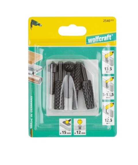WOLFCRAFT ZDZIERAK+FAZOWNIK ZESTAW 5CZ. WOLFCRAFT ZDZIERAK+FAZOWNIK ZESTAW 5CZ.