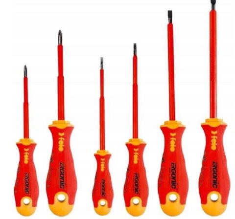 FELO ZESTAW WKRĘTAKÓW FELO-ERGONIC VDE 6SZT