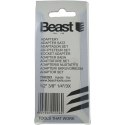 BEAST Adaptery do zakrętarki redukcje HEX na nasadki do wkrętarki 1/4 3/8 1/2