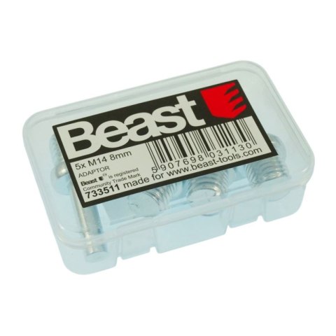 BEAST Adapter M14 8MM, 5 sztuk BEAST Adapter M14 8MM, 5 sztuk
