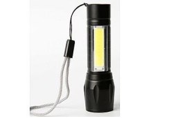 BEAST Aluminiowa LATARKA KIESZONKOWA BIWAKOWA na USB