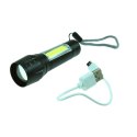 BEAST Aluminiowa LATARKA KIESZONKOWA BIWAKOWA na USB