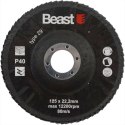 BEAST DYSK ŚCIERNY ŚCIERNICA P40/125mm 3 SZT.