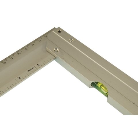 BEAST KĄTOWNIK ALUMINIOWY Z POZIOMICĄ 350 mm BEAST KĄTOWNIK ALUMINIOWY Z POZIOMICĄ 350 mm