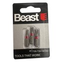 BEAST KOŃCÓWKI WKRĘTAKOWE T25-T30-T40 S2 MAGNETIC