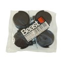 BEAST Kółka obrotowe meblowe warsztatowe plastikowe 40mm 4 szt skrętne