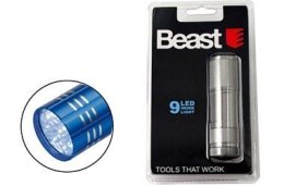 BEAST MAŁA LATARKA BIWAKOWA 9-LED, 27 x 90 mm