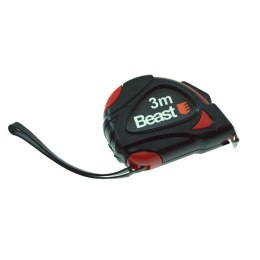 BEAST Miara zwijana 3 m x 16 mm miarka taśma metrówka SelfLock