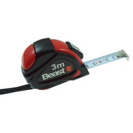 BEAST Miara zwijana 3 m x 16 mm miarka taśma metrówka SelfLock