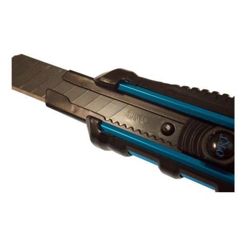 BEAST Nóż łamany wysuwany do tapet z ostrzem 18 mm SK-5 aluminiowy + rączka TPR BEAST Nóż łamany wysuwany do tapet z ostrzem 18 mm SK-5 aluminiowy + rączka TPR