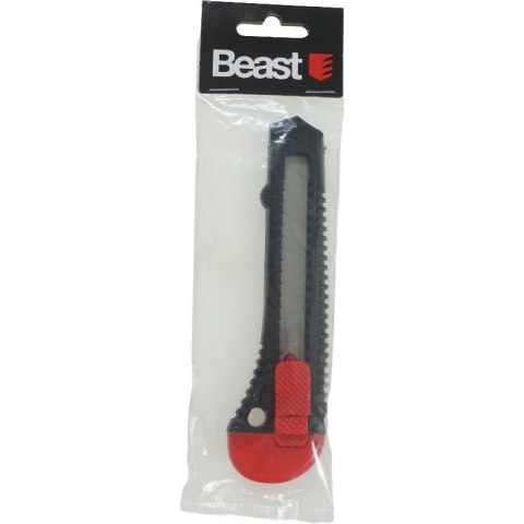 BEAST Nóż nożyk do tapet ostrze łamane 18 mm BEAST Nóż nożyk do tapet ostrze łamane 18 mm