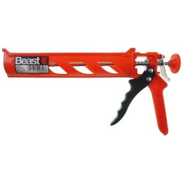 BEAST Pistolet wyciskacz do mas silikonu rynnowy 225 mm plastik