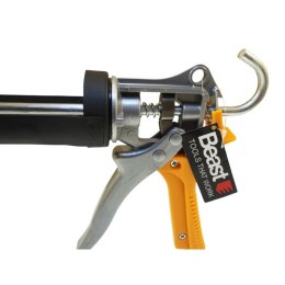 BEAST Pistolet wyciskacz do mas silikonu rynnowy 240mm profesjonalny mocny