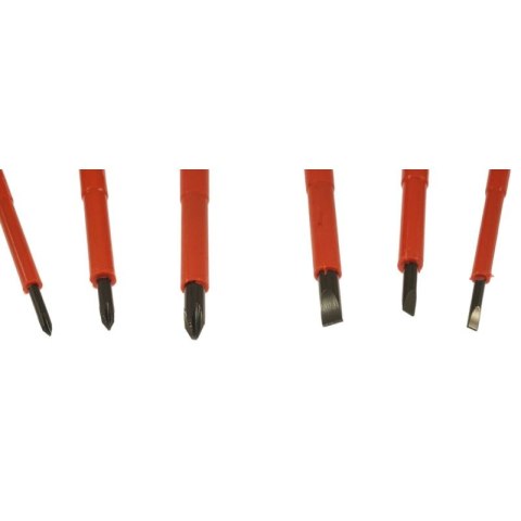 BEAST Śrubokręty wkrętaki izolowane MAGNETYCZNE 3 płaskie 3 krzyżakowe BEAST Śrubokręty wkrętaki izolowane MAGNETYCZNE 3 płaskie 3 krzyżakowe